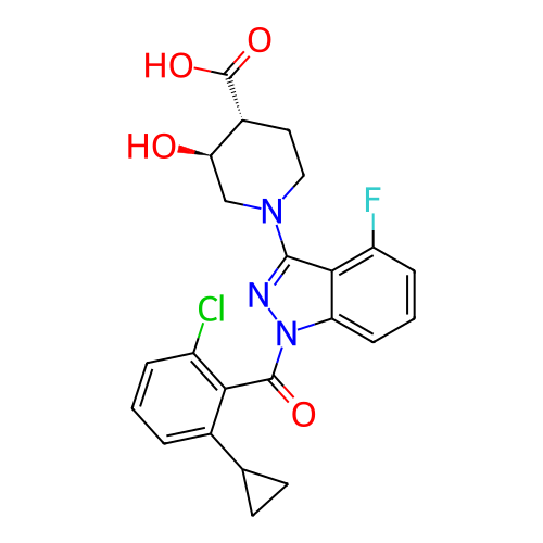 Chemical structure of BindingDB Monomer ID 329724