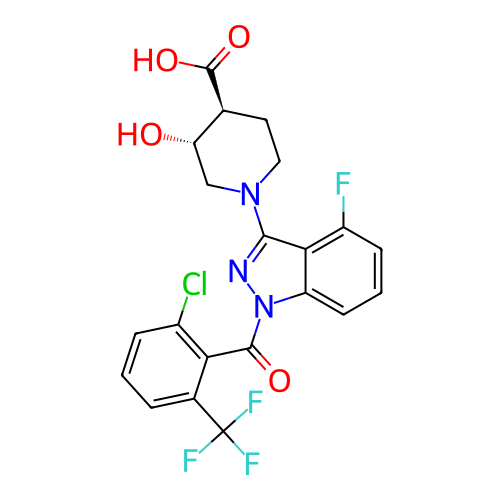 Chemical structure of BindingDB Monomer ID 329725