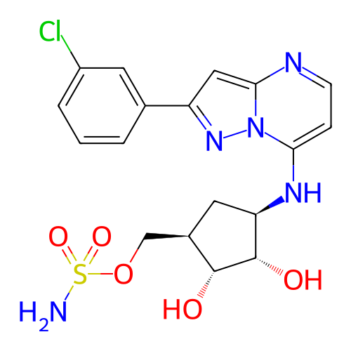 Chemical structure of BindingDB Monomer ID 329797