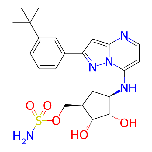 Chemical structure of BindingDB Monomer ID 329807