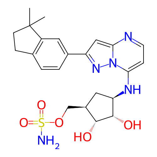 Chemical structure of BindingDB Monomer ID 329833