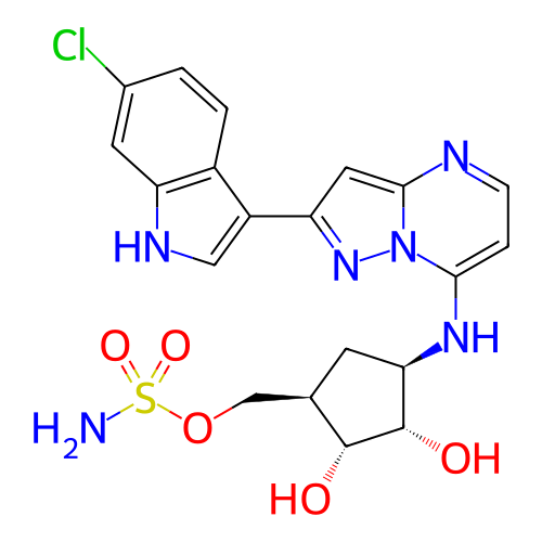 Chemical structure of BindingDB Monomer ID 329847