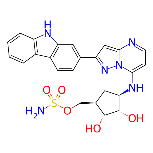 Chemical structure of BindingDB Monomer ID 329854