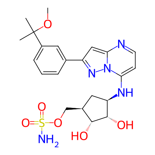 Chemical structure of BindingDB Monomer ID 329874
