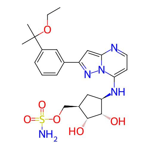 Chemical structure of BindingDB Monomer ID 329876