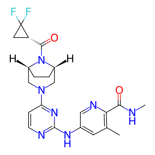 Chemical structure of BindingDB Monomer ID 329950