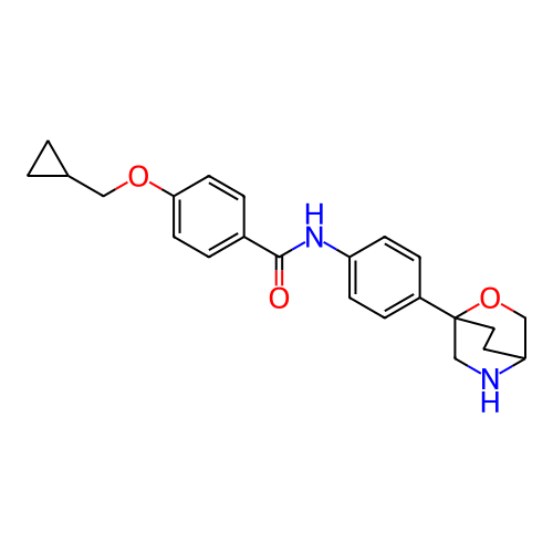 Chemical structure of BindingDB Monomer ID 330167