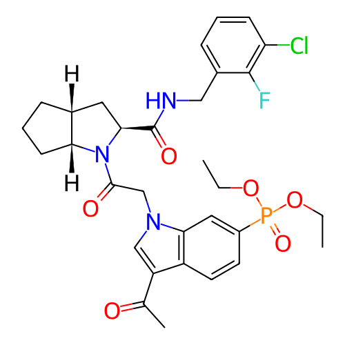 Chemical structure of BindingDB Monomer ID 330229