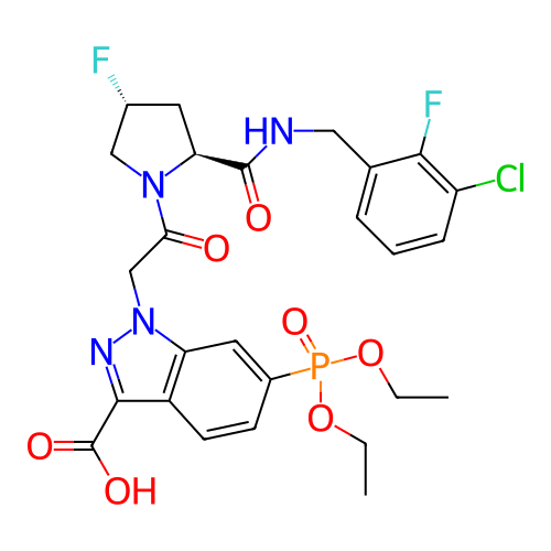 Chemical structure of BindingDB Monomer ID 330236
