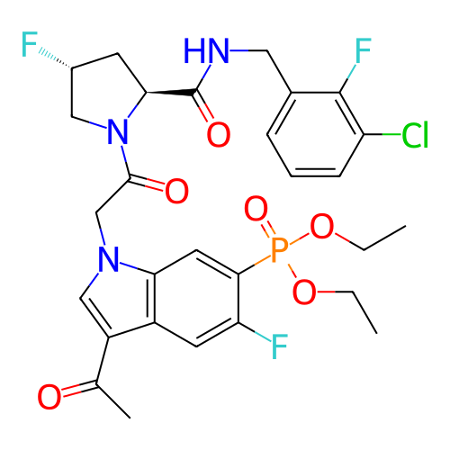 Chemical structure of BindingDB Monomer ID 330254