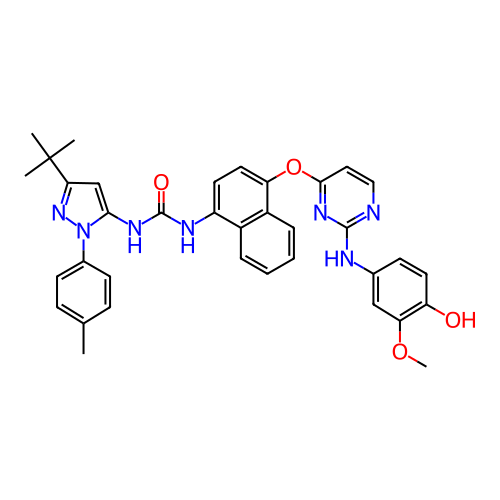 Chemical structure of BindingDB Monomer ID 330283