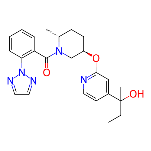 Chemical structure of BindingDB Monomer ID 330354