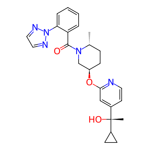 Chemical structure of BindingDB Monomer ID 330356