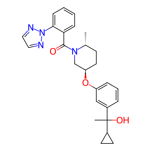 Chemical structure of BindingDB Monomer ID 330357