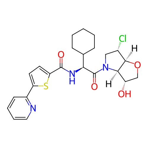 Chemical structure of BindingDB Monomer ID 331538