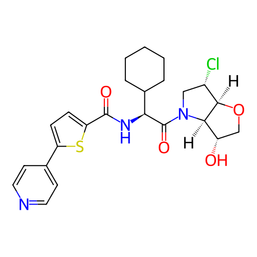Chemical structure of BindingDB Monomer ID 331540