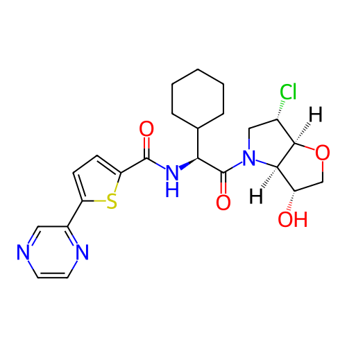 Chemical structure of BindingDB Monomer ID 331541
