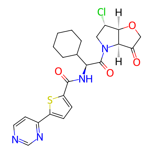 Chemical structure of BindingDB Monomer ID 331544
