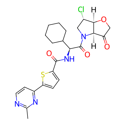 Chemical structure of BindingDB Monomer ID 331564