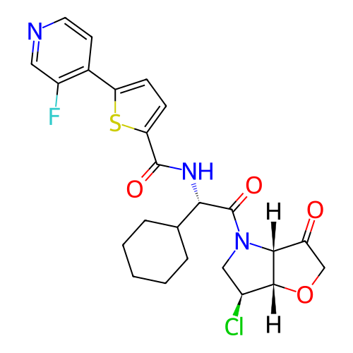 Chemical structure of BindingDB Monomer ID 331566