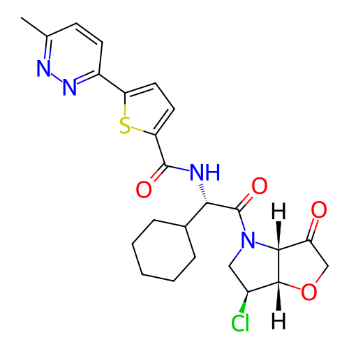 Chemical structure of BindingDB Monomer ID 331570