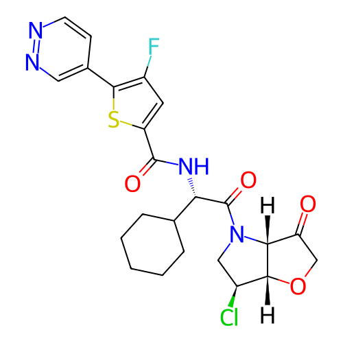 Chemical structure of BindingDB Monomer ID 331575