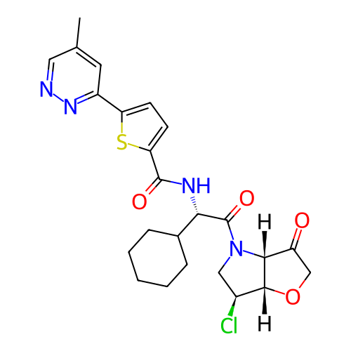 Chemical structure of BindingDB Monomer ID 331579