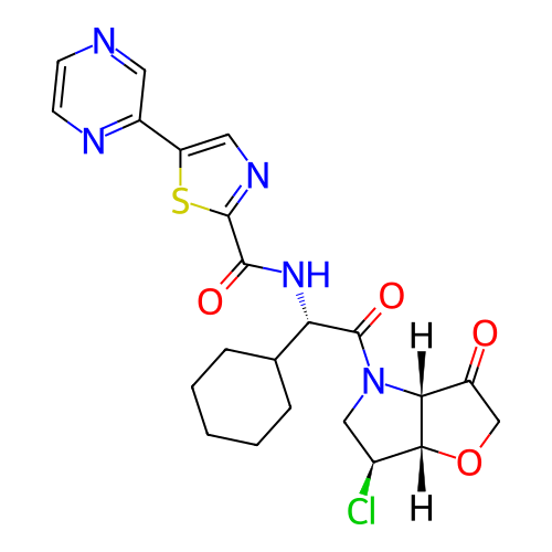 Chemical structure of BindingDB Monomer ID 331583