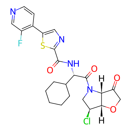 Chemical structure of BindingDB Monomer ID 331585