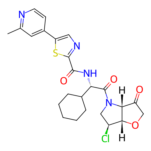 Chemical structure of BindingDB Monomer ID 331586