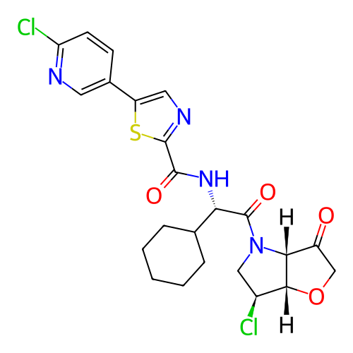 Chemical structure of BindingDB Monomer ID 331587