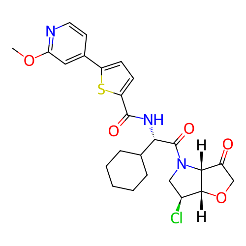 Chemical structure of BindingDB Monomer ID 331591