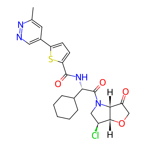 Chemical structure of BindingDB Monomer ID 331604