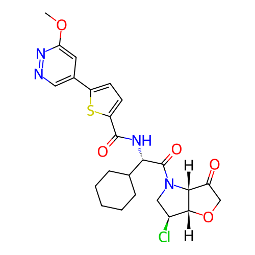 Chemical structure of BindingDB Monomer ID 331606