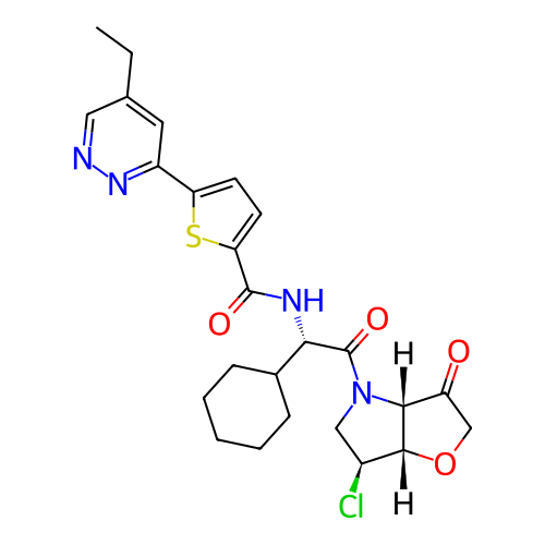 Chemical structure of BindingDB Monomer ID 331608