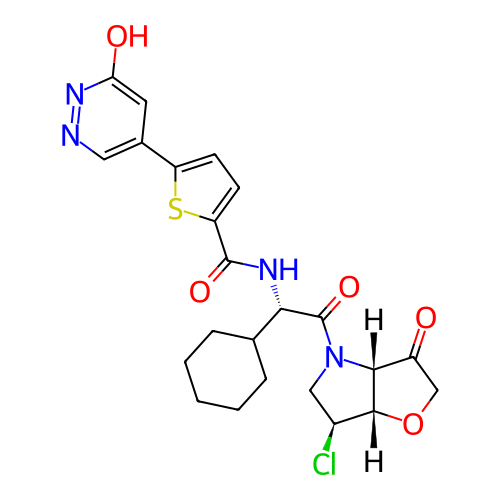 Chemical structure of BindingDB Monomer ID 331615