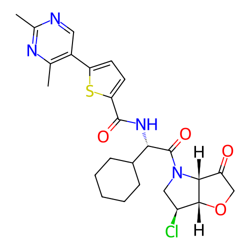 Chemical structure of BindingDB Monomer ID 331616