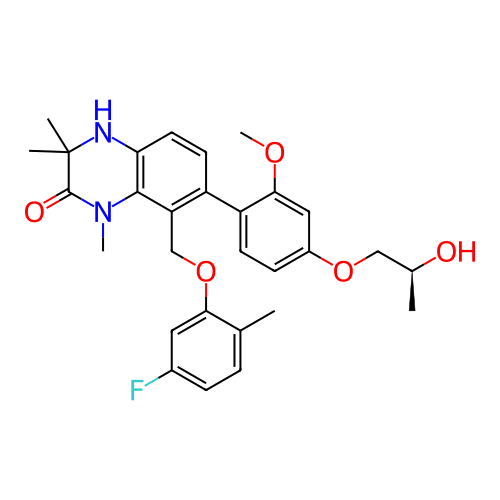 Chemical structure of BindingDB Monomer ID 331836