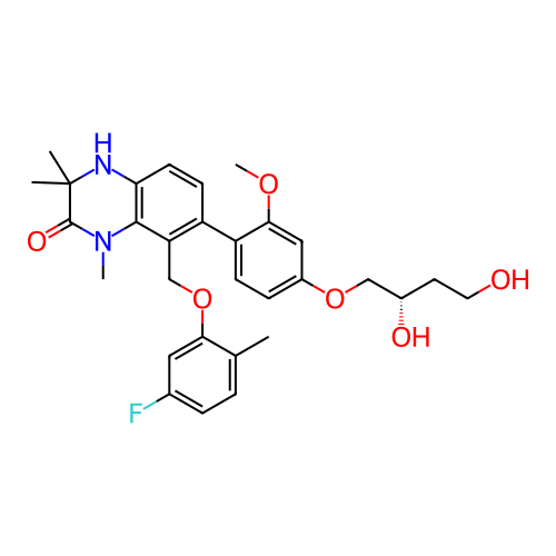 Chemical structure of BindingDB Monomer ID 331839