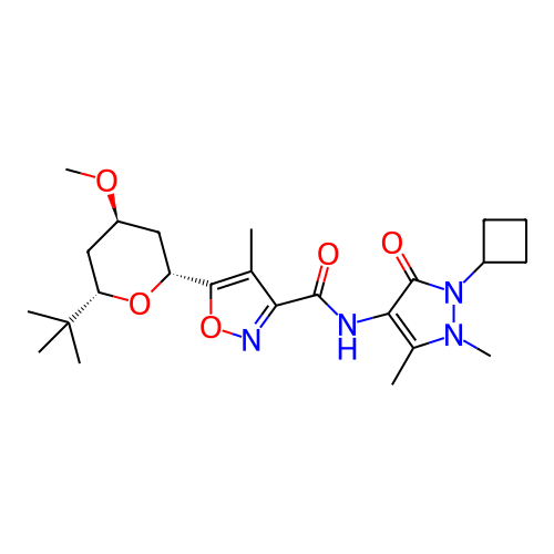 Chemical structure of BindingDB Monomer ID 331987