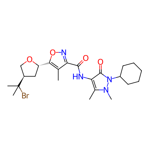 Chemical structure of BindingDB Monomer ID 332001