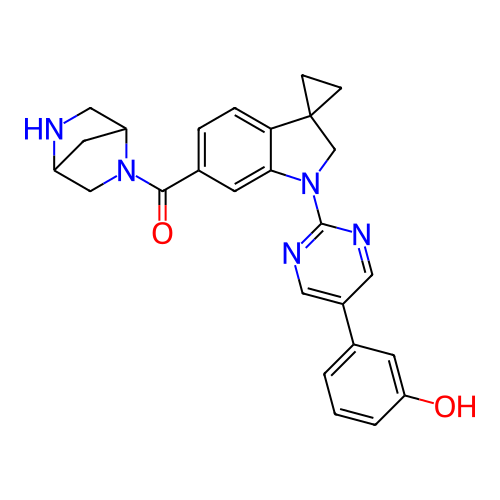 Chemical structure of BindingDB Monomer ID 332286