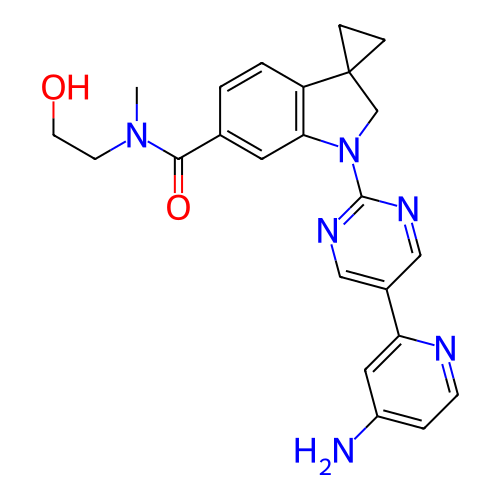Chemical structure of BindingDB Monomer ID 332287