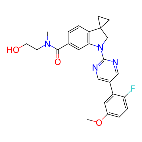 Chemical structure of BindingDB Monomer ID 332289