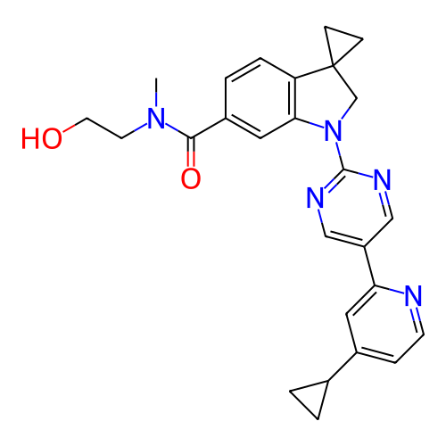 Chemical structure of BindingDB Monomer ID 332290