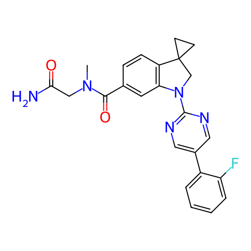 Chemical structure of BindingDB Monomer ID 332292