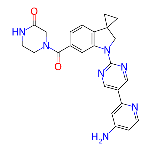 Chemical structure of BindingDB Monomer ID 332294