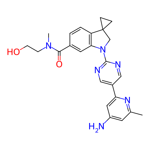 Chemical structure of BindingDB Monomer ID 332297