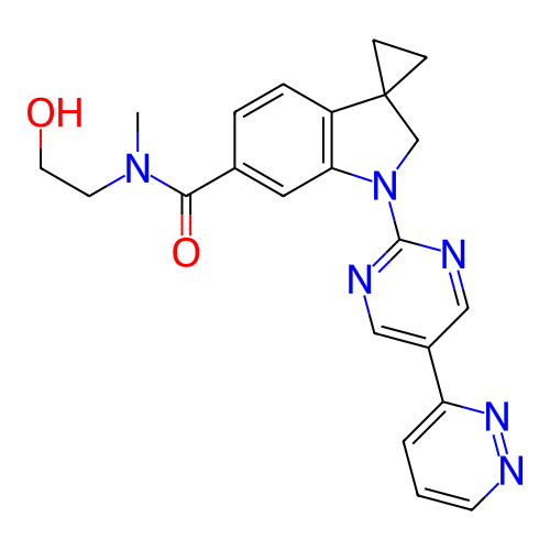 Chemical structure of BindingDB Monomer ID 332298