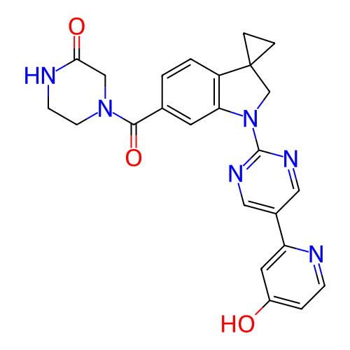 Chemical structure of BindingDB Monomer ID 332301
